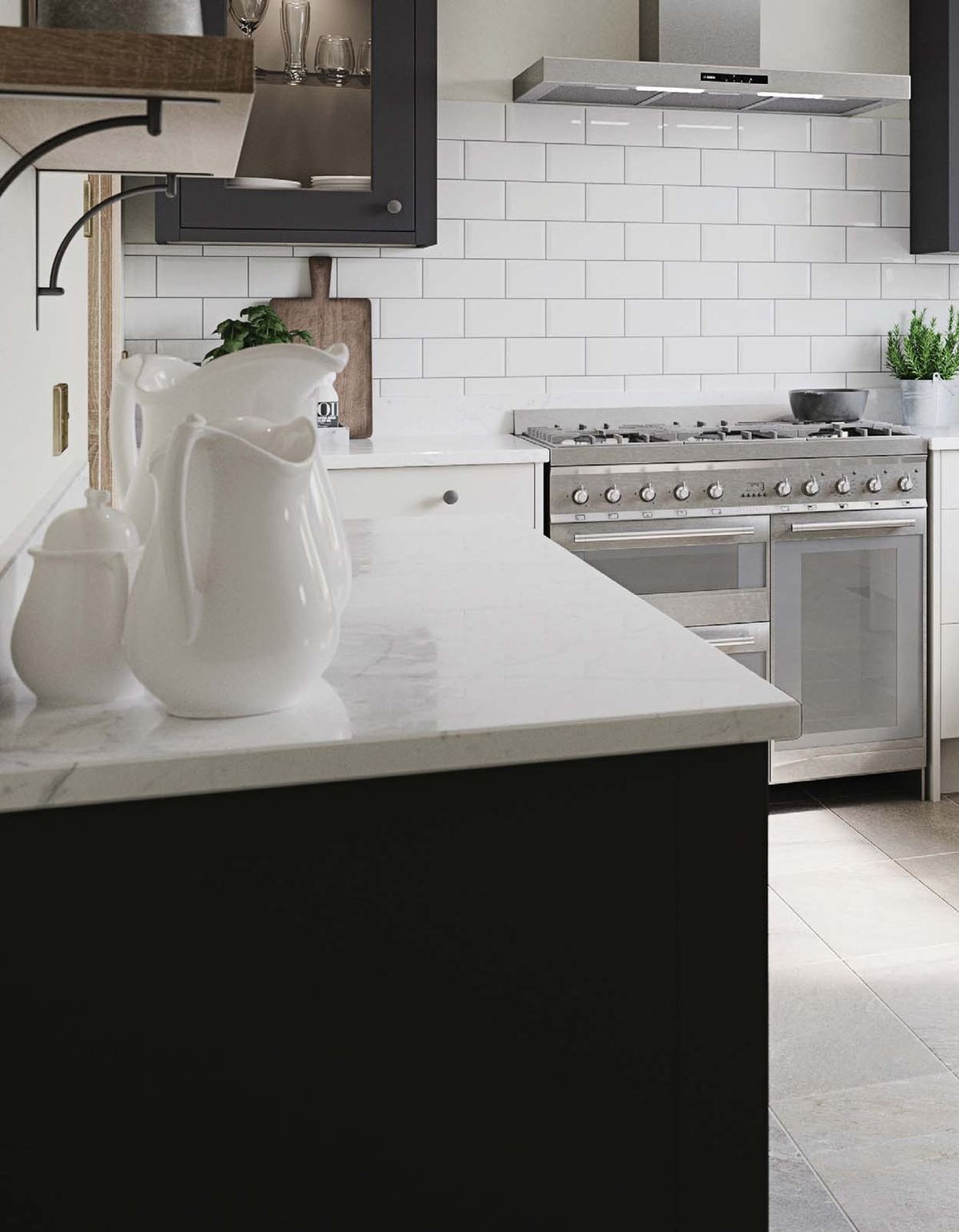 Belsay Woodgrain kitchen