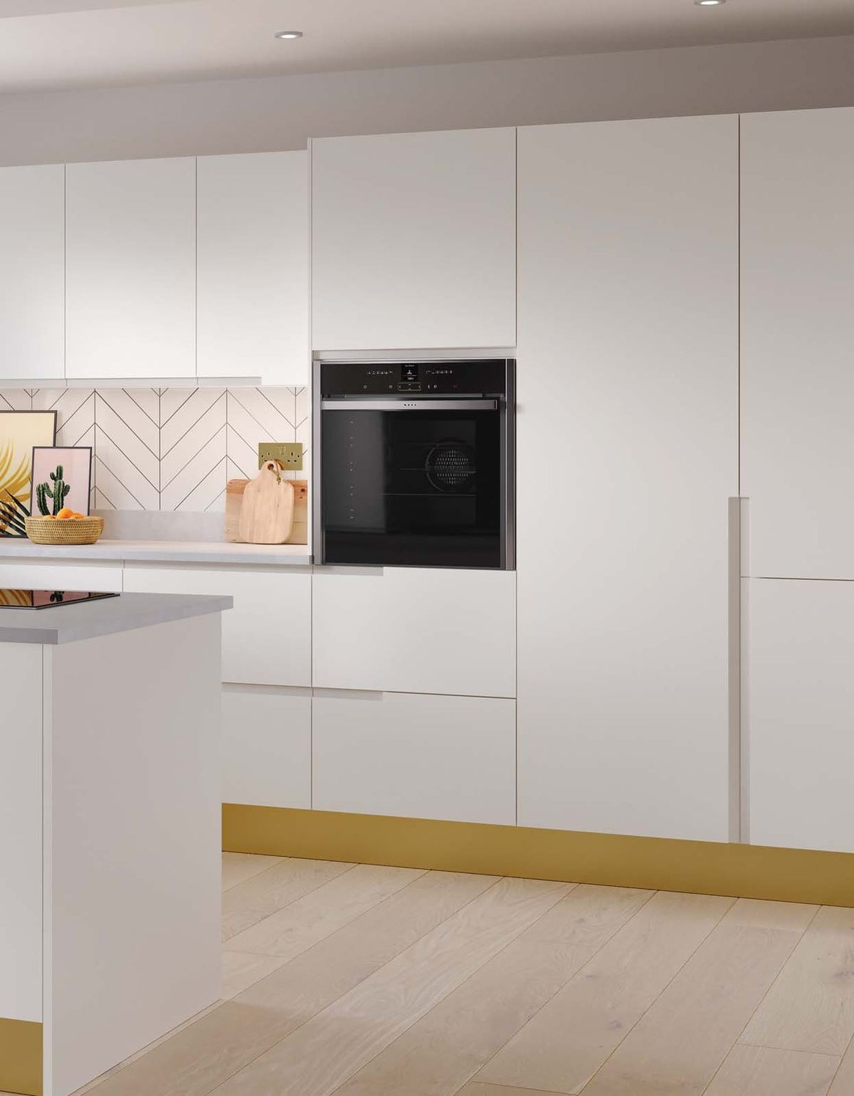 Remo kitchen in Matt White