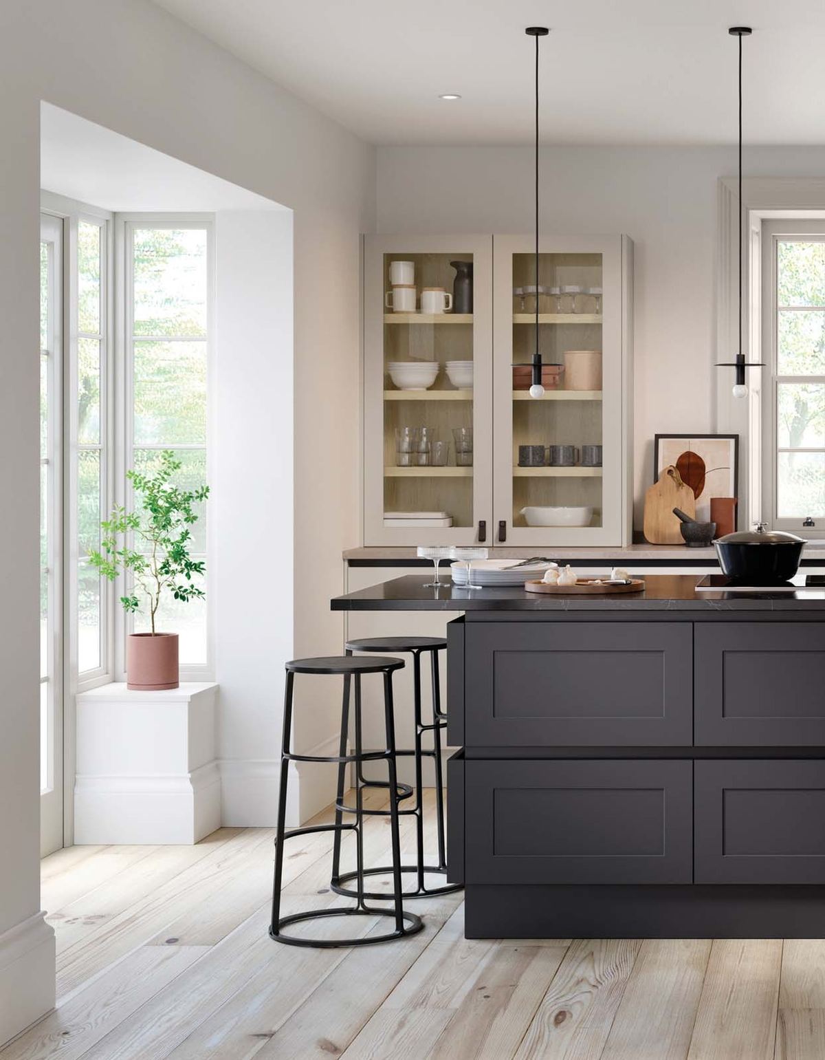 Hunton Handleless kitchen