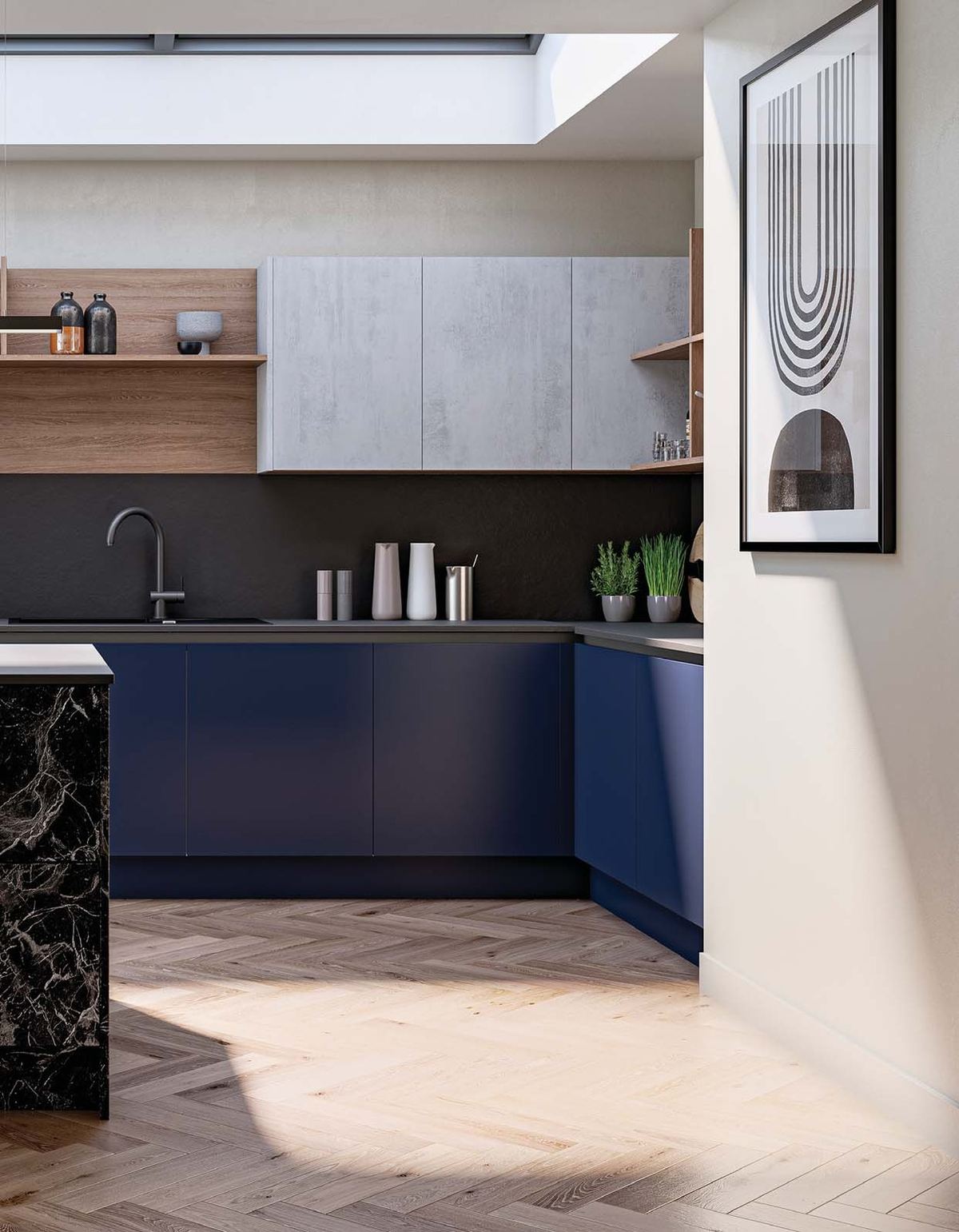Unity Handleless kitchen
