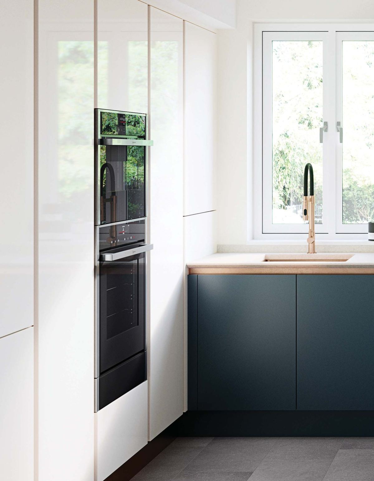 Porter Handleless kitchen